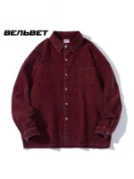 Рубашка вельветовая
