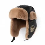 Шапка ушанка с гербом